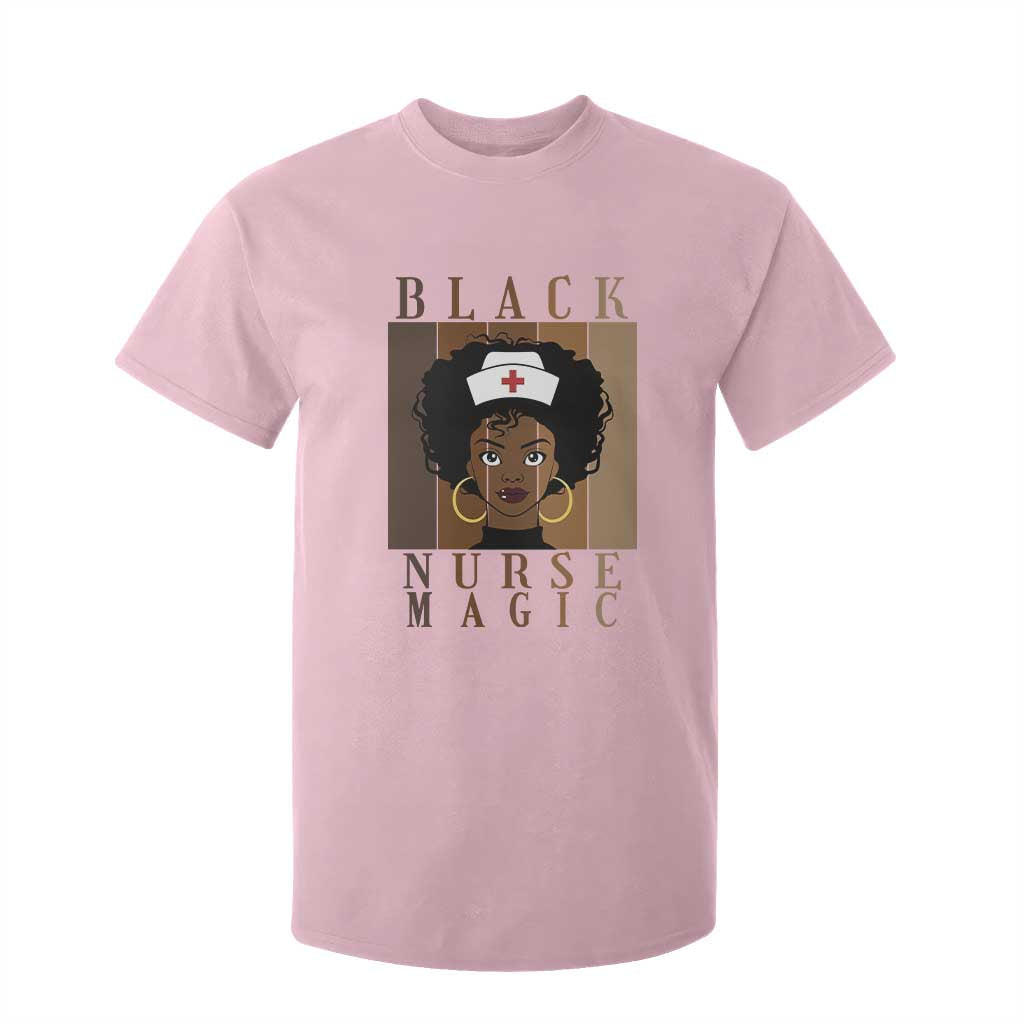 Black Nurse Magic T Shirt For Kid Black History Month Nurse Gift - African Pride