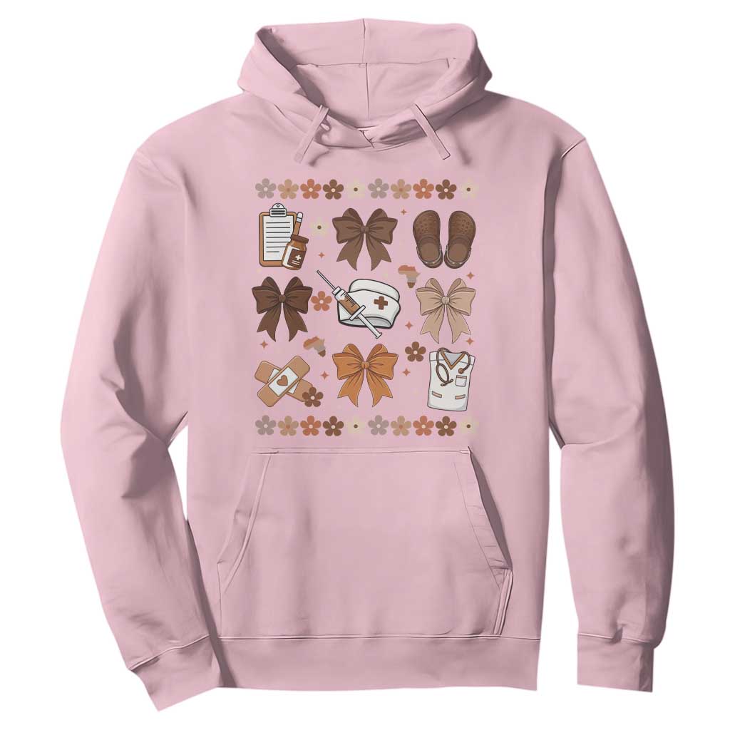 Proud Black Nurse Hoodie Gift For African Nurse Black History - African Pride