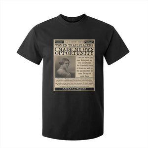 Madam C.J. Walker T Shirt For Kid I Made My Own Opportunity - African Pride