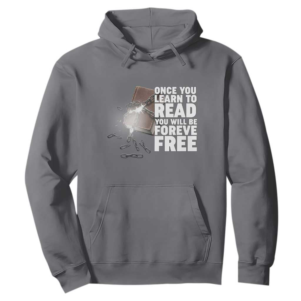 Frederick Douglass Freedom Quote Hoodie Once You Learn To Read - African Pride