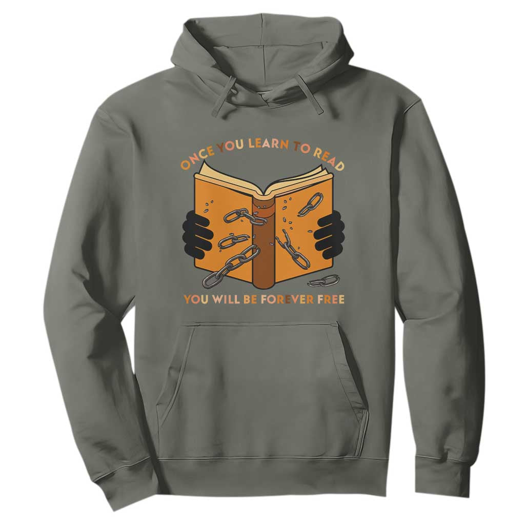 Breaking Every Chain Education Hoodie Frederick Douglass Quote - African Pride