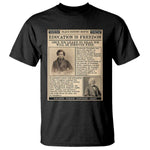 Education Is Freedom Newspaper T Shirt Frederick Douglass Black History Month Gift - African Pride