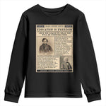 Education Is Freedom Newspaper Youth Sweatshirt Frederick Douglass Black History Month Gift - African Pride