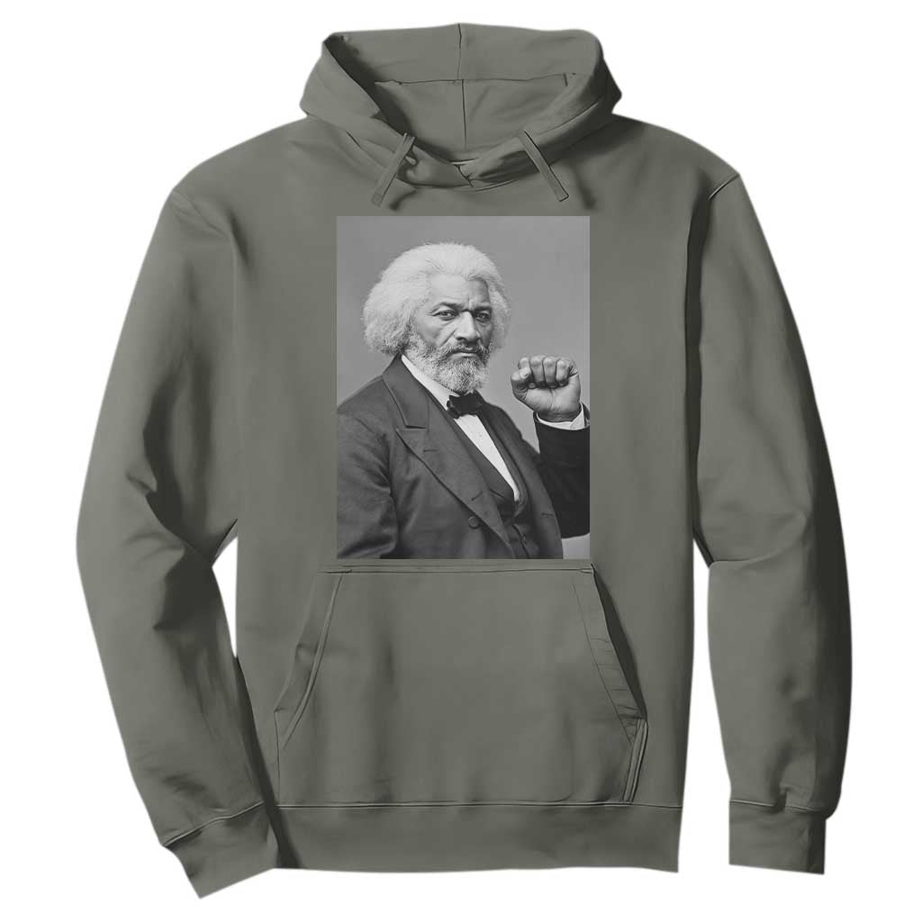 Strong Black History Leader Hoodie Frederick Douglass Empowerment - African Pride
