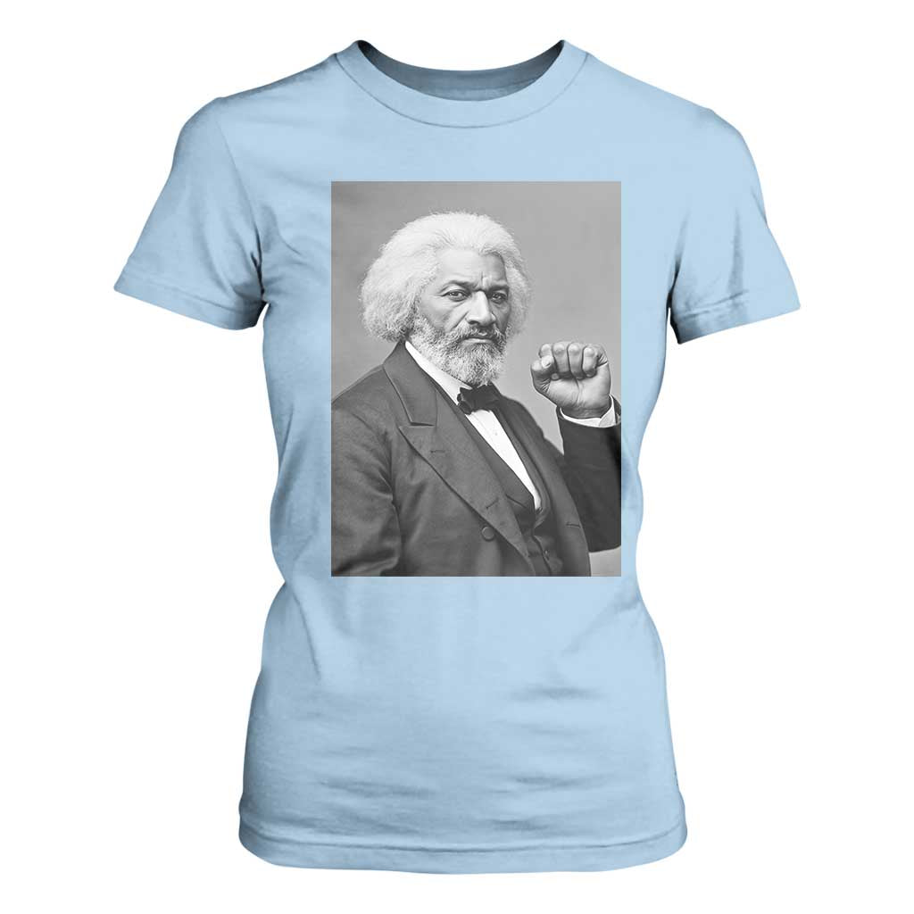 Strong Black History Leader T Shirt For Women Frederick Douglass Empowerment - African Pride