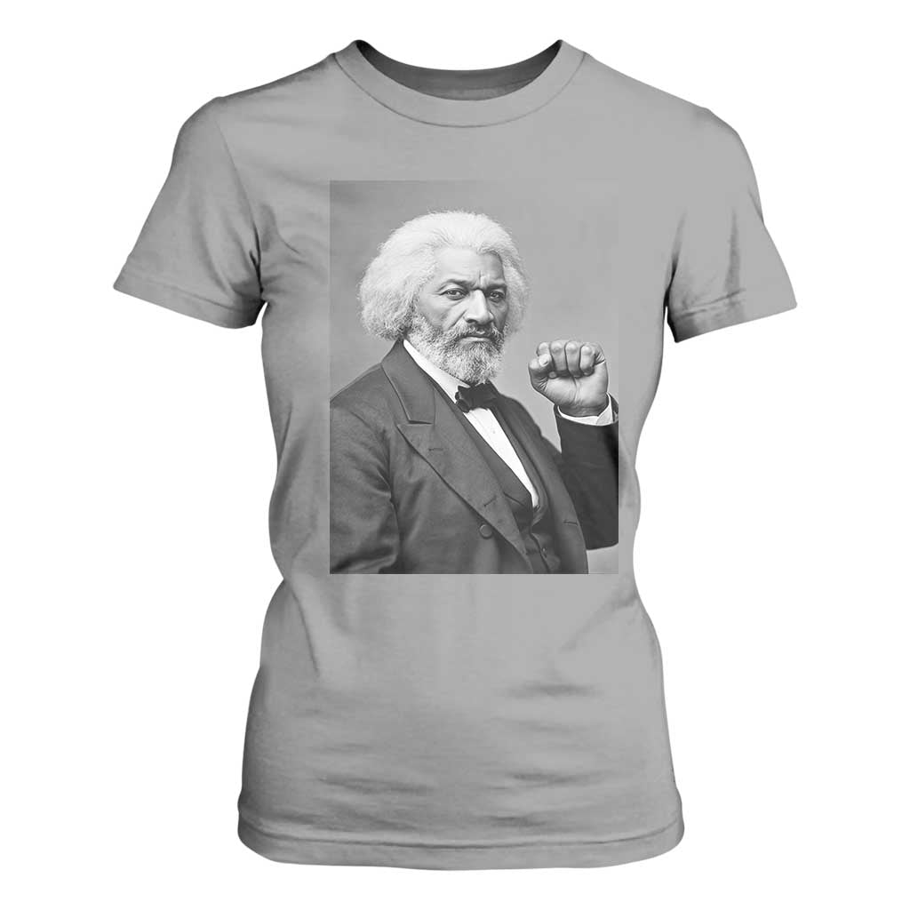 Strong Black History Leader T Shirt For Women Frederick Douglass Empowerment - African Pride