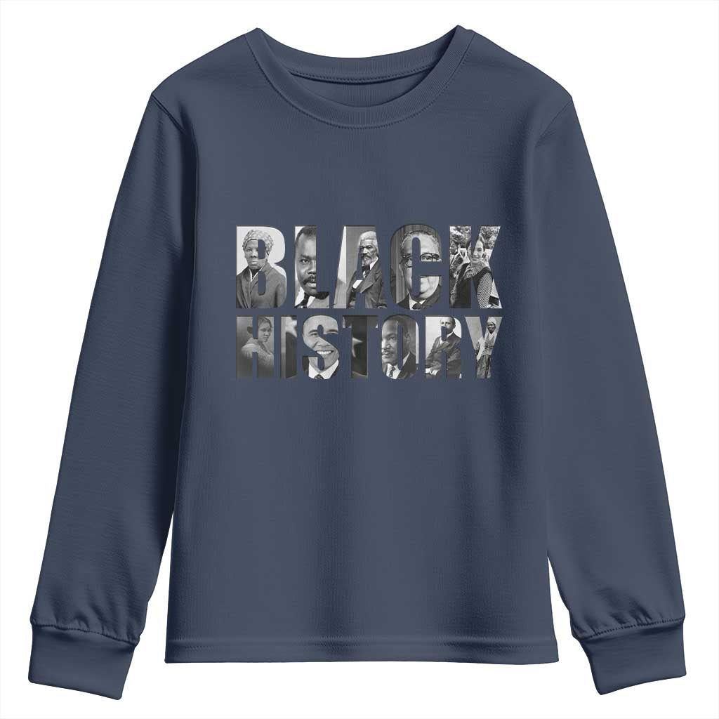 African American Leaders Youth Sweatshirt Black History Month Legends - African Pride