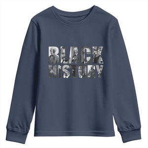 African American Leaders Youth Sweatshirt Black History Month Legends - African Pride
