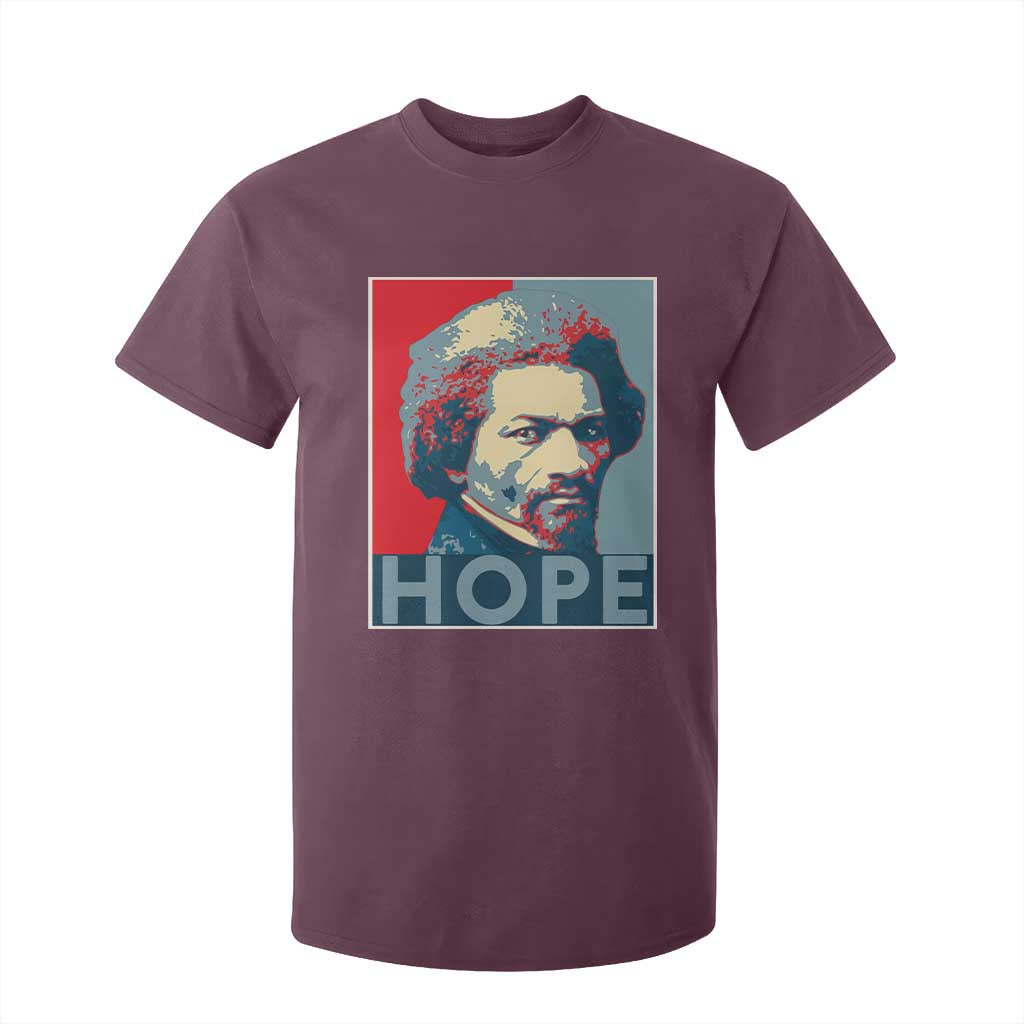Frederick Douglass Hope Poster T Shirt For Kid African American Heritage - African Pride
