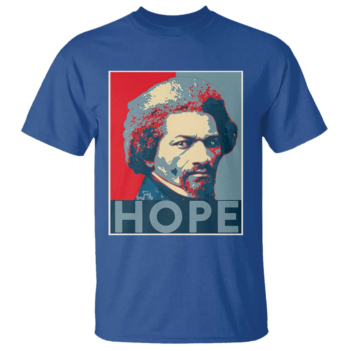Frederick Douglass Hope Poster T Shirt African American Heritage - African Pride