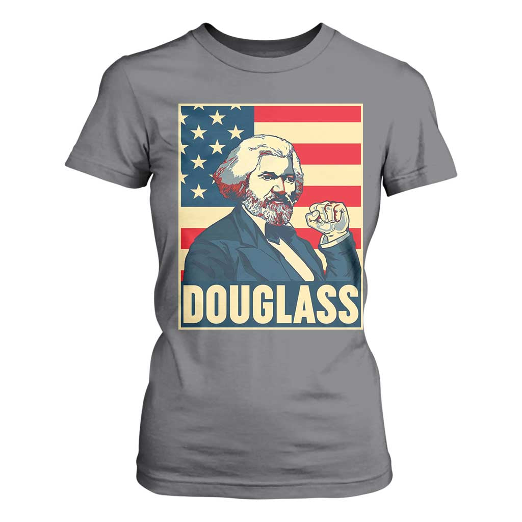 Frederick Douglass American Hero T Shirt For Women Black History Month Gift