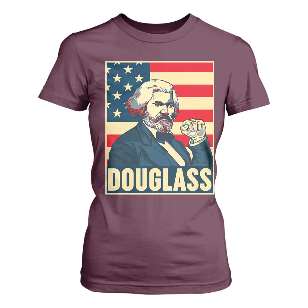 Frederick Douglass American Hero T Shirt For Women Black History Month Gift