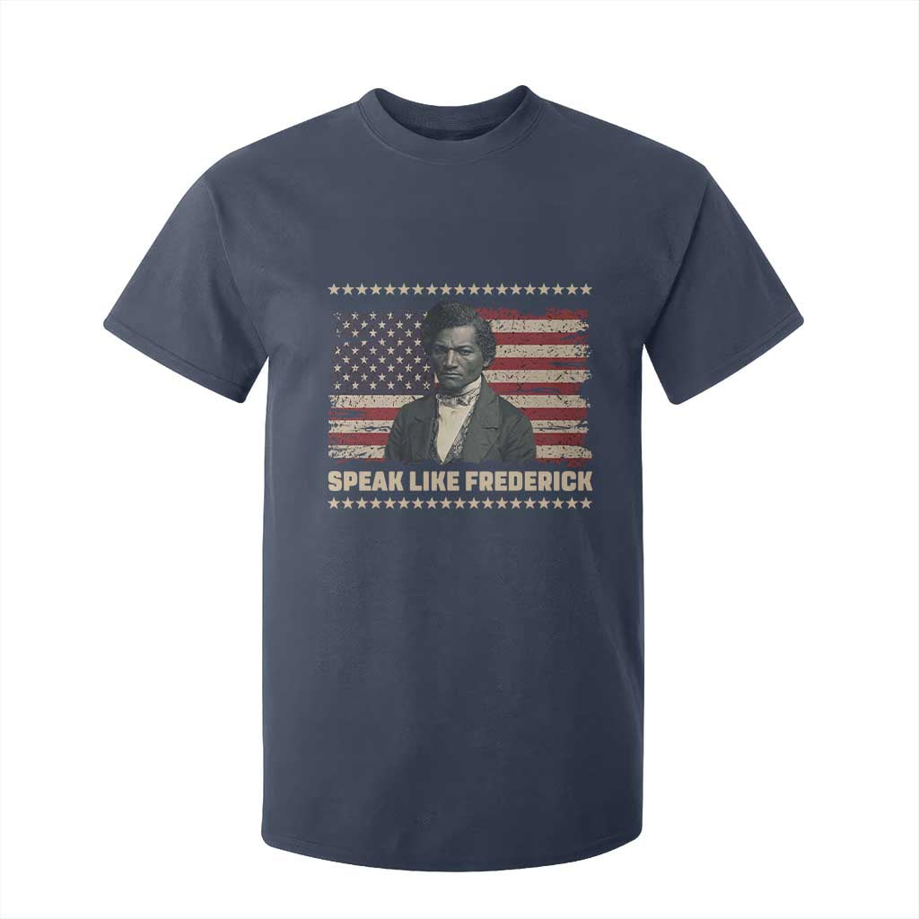 Speak Like Frederick T Shirt For Kid Black History Month Gift - African Pride