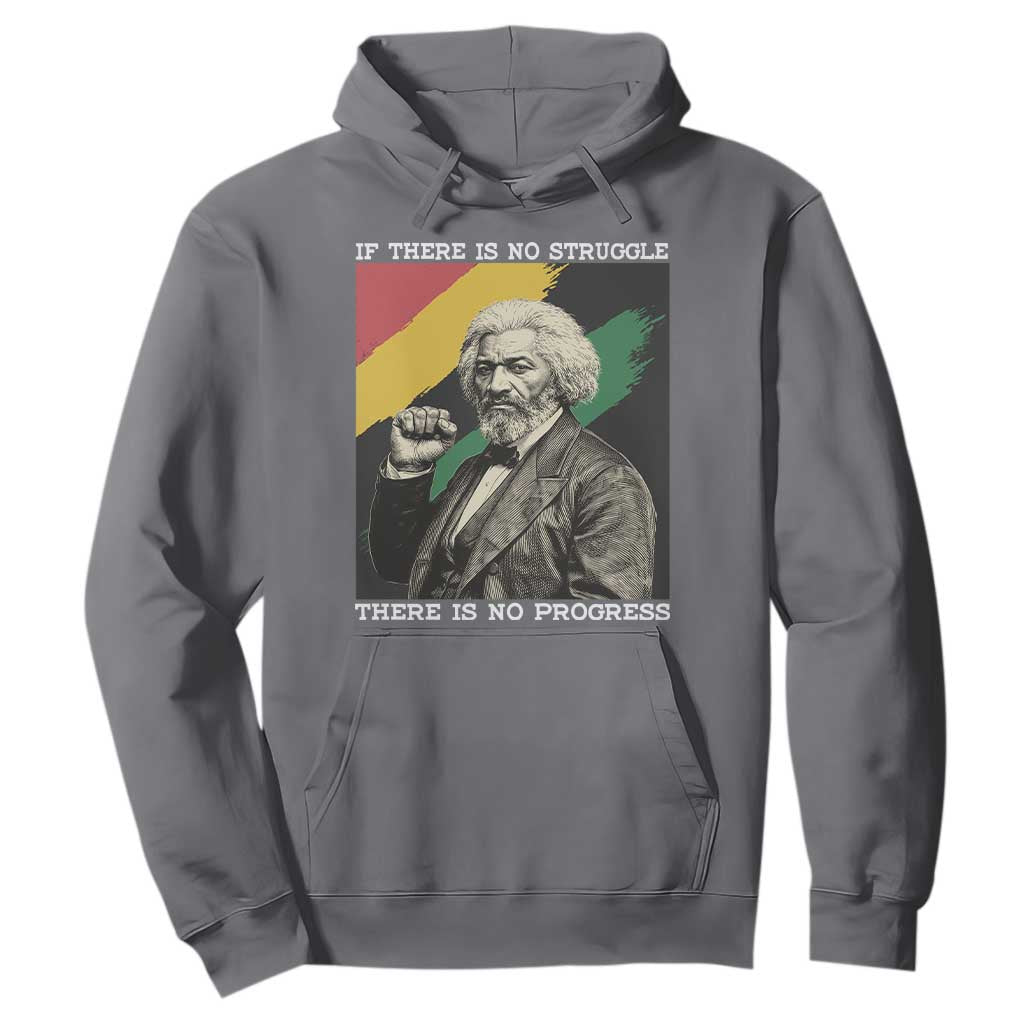 Frederick Douglass Struggle And Progress Hoodie Inspirational Black History - African Pride
