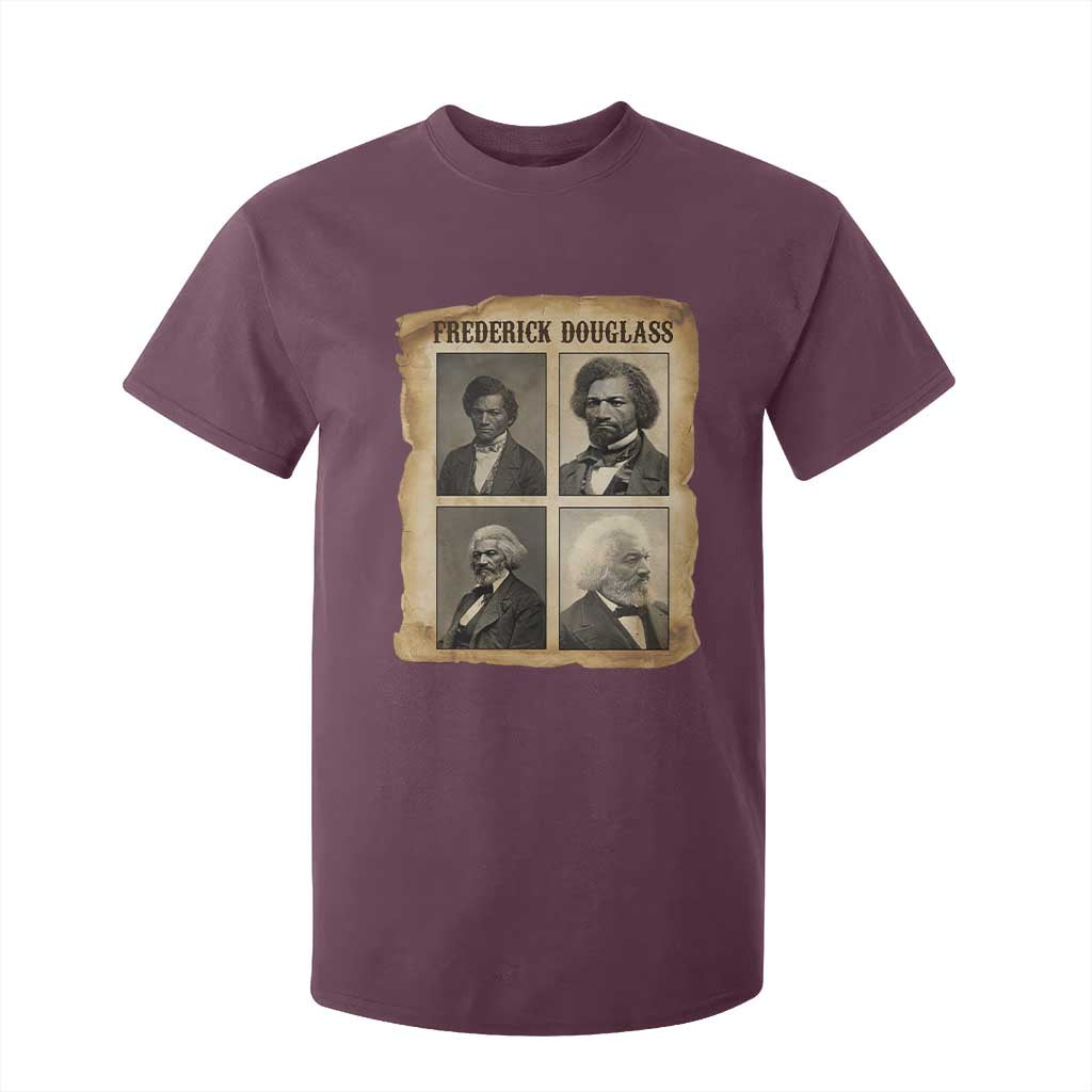 The Life Of Frederick Douglass T Shirt For Kid Historical Black History - African Pride