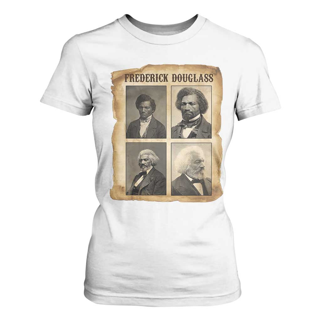 The Life Of Frederick Douglass T Shirt For Women Historical Black History - African Pride