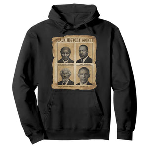 Vintage Black History Heroes Hoodie Strong Black Pride - African Pride