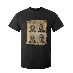 Vintage Black History Heroes T Shirt For Kid Strong Black Pride - African Pride