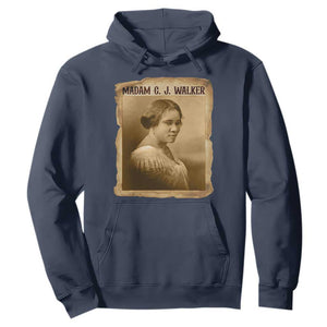 Madam CJ Walker Hoodie Female Empowerment History Gift - African Pride