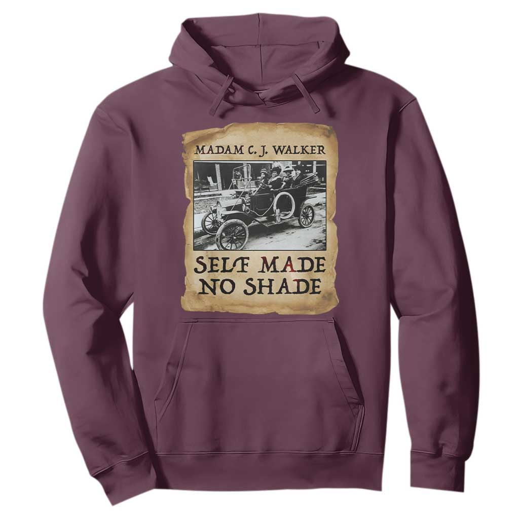Madam CJ Walker Self Made Millionaire Hoodie Strong Black Woman Leader - African Pride