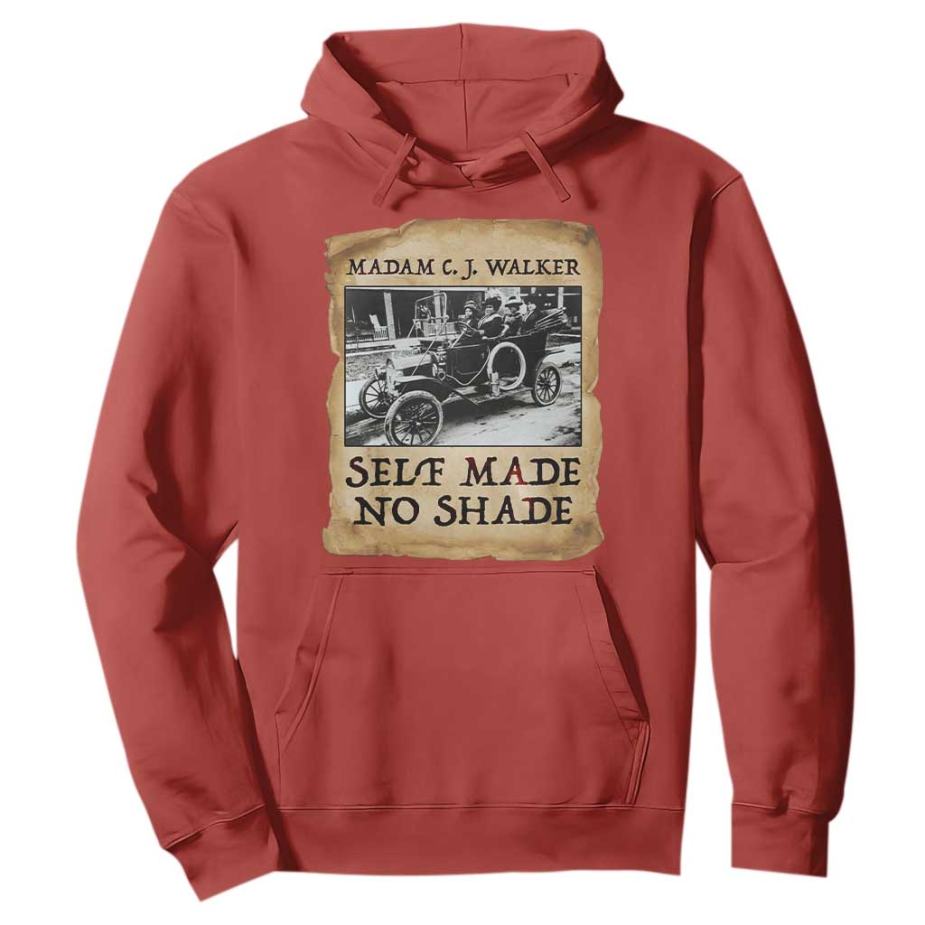 Madam CJ Walker Self Made Millionaire Hoodie Strong Black Woman Leader - African Pride