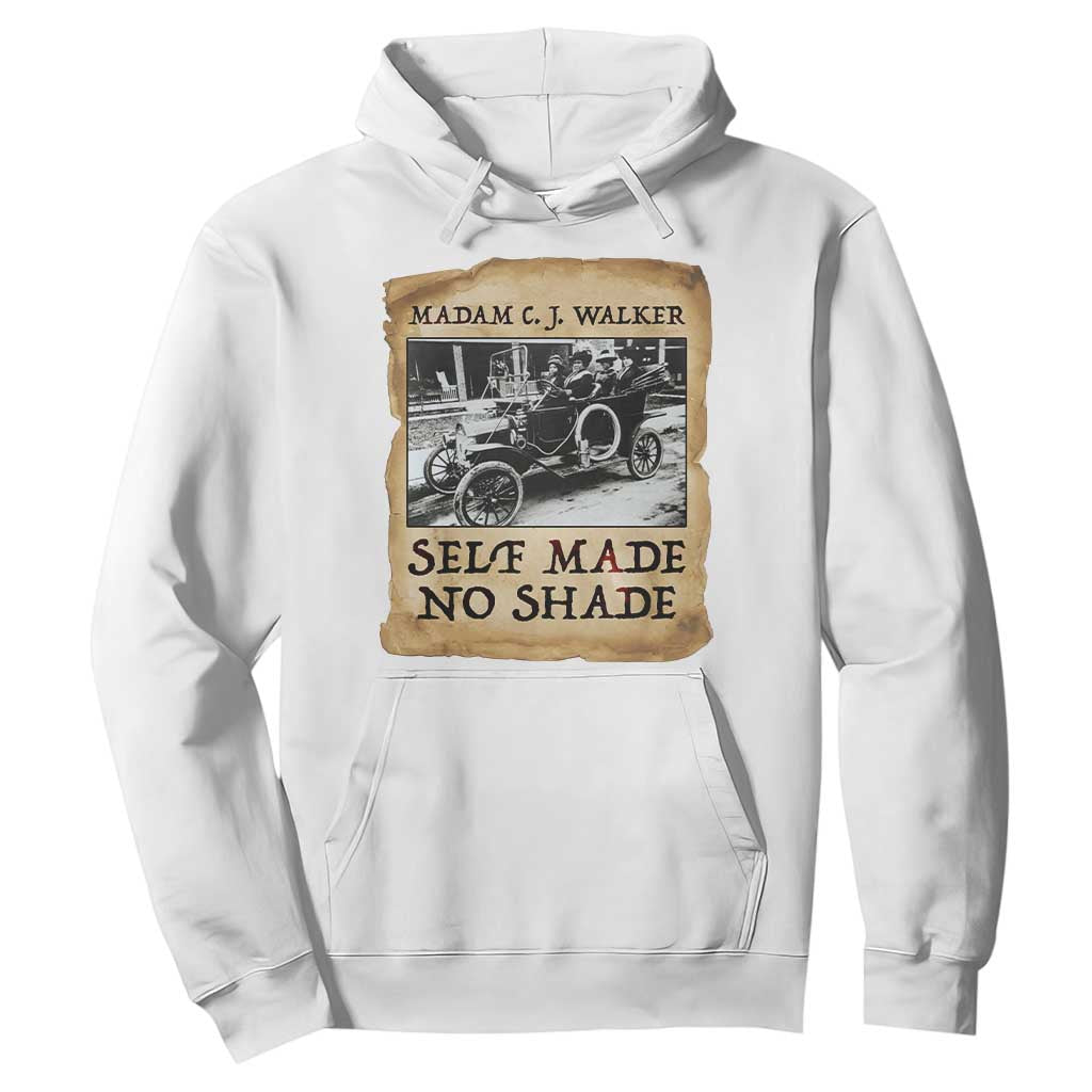 Madam CJ Walker Self Made Millionaire Hoodie Strong Black Woman Leader - African Pride