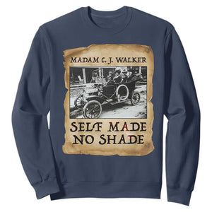 Madam CJ Walker Self Made Millionaire Sweatshirt Strong Black Woman Leader - African Pride
