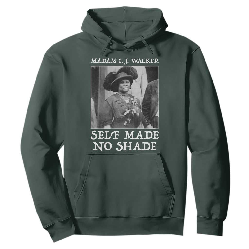 Madam CJ Walker Hoodie Self Made No Shade Female Empowerment - African Pride
