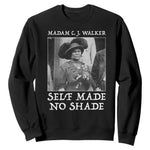 Madam CJ Walker Sweatshirt Self Made No Shade Female Empowerment - African Pride
