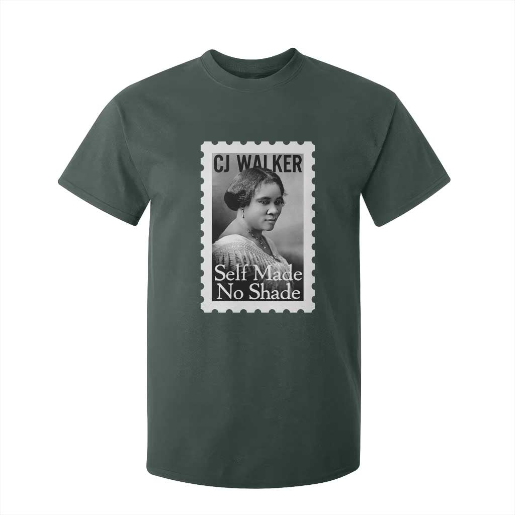 Madam CJ Walker T Shirt For Kid Strong Black Woman Leader - African Pride