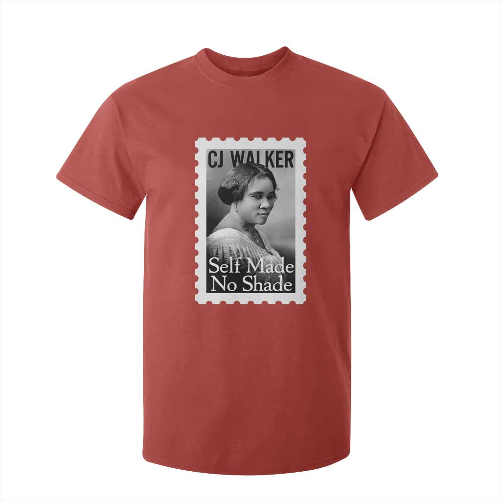 Madam CJ Walker T Shirt For Kid Strong Black Woman Leader - African Pride