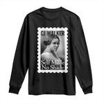Madam CJ Walker Long Sleeve Shirt Strong Black Woman Leader - African Pride
