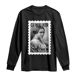 Madam CJ Walker Long Sleeve Shirt Strong Black Woman Leader - African Pride
