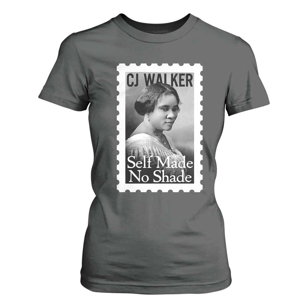 Madam CJ Walker T Shirt For Women Strong Black Woman Leader - African Pride