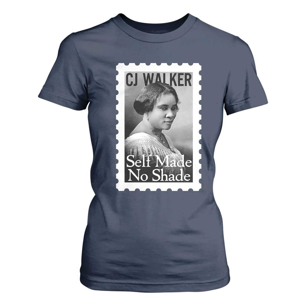 Madam CJ Walker T Shirt For Women Strong Black Woman Leader - African Pride