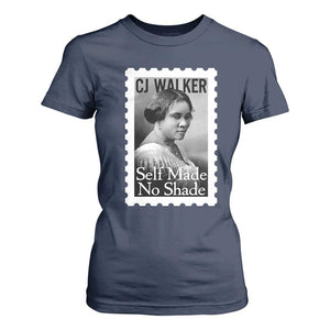 Madam CJ Walker T Shirt For Women Strong Black Woman Leader - African Pride