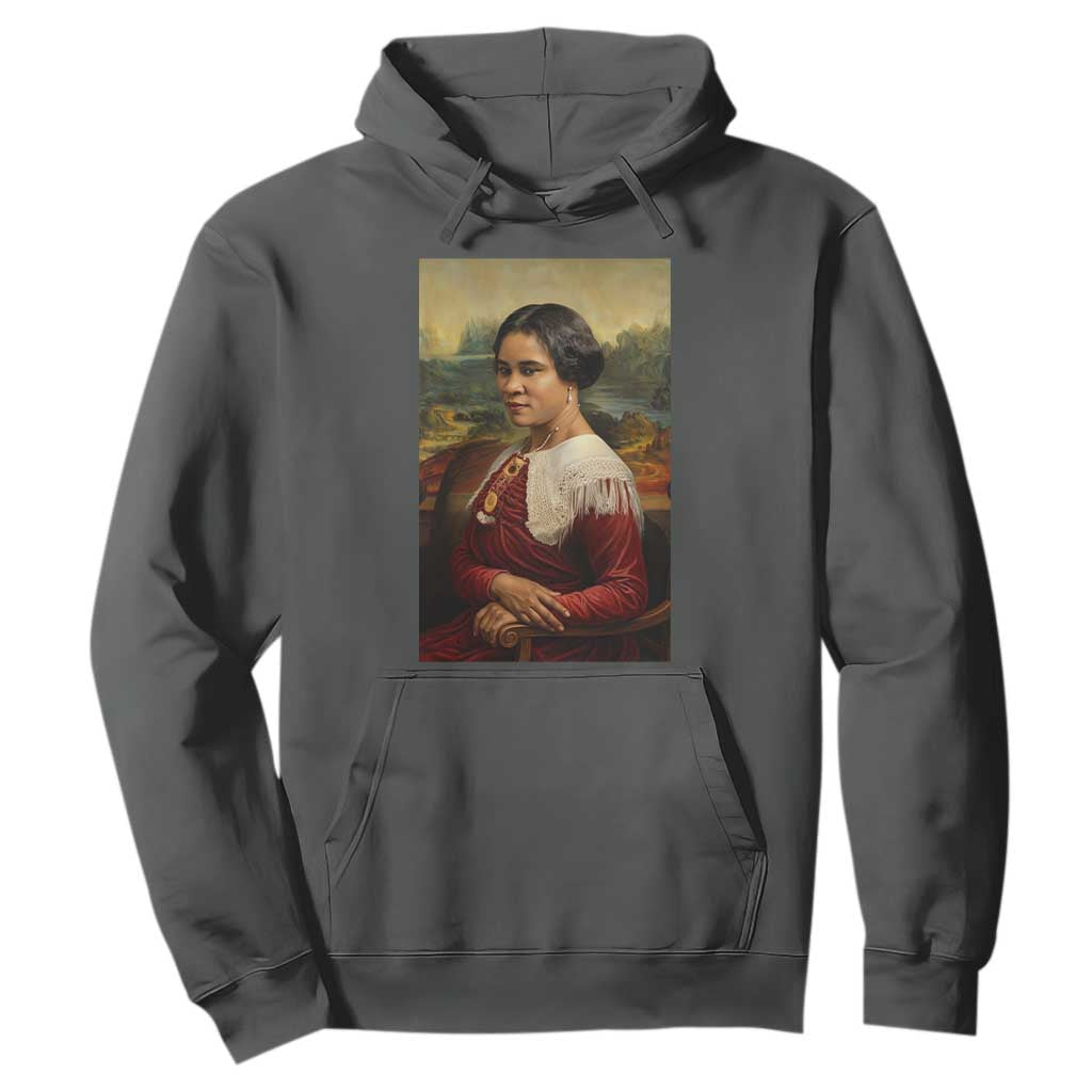 Madam CJ Walker Mona Lisa Hoodie Black History Month Gift - African Pride