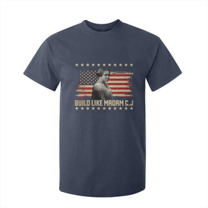 Build Like Madam CJ Walker T Shirt For Kid Black History Month Gift