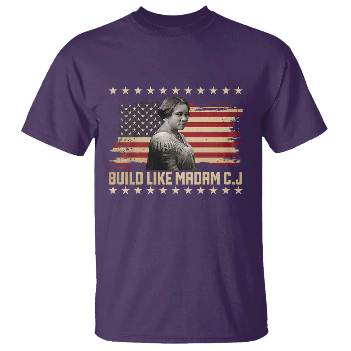 Build Like Madam CJ Walker T Shirt Black History Month Gift