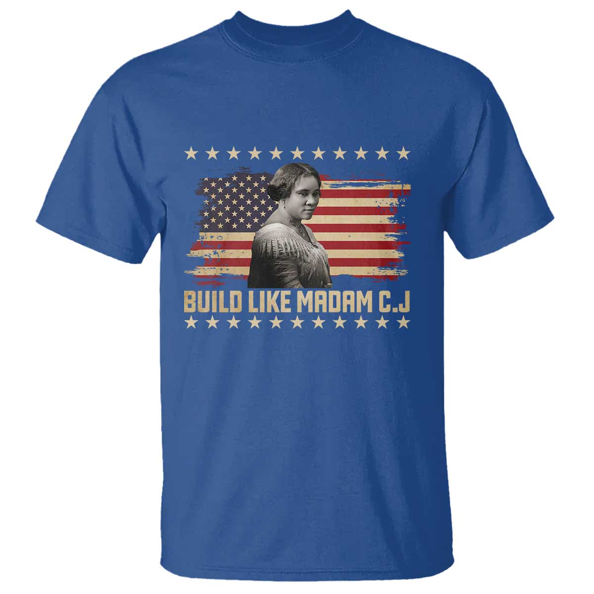 Build Like Madam CJ Walker T Shirt Black History Month Gift