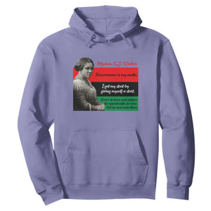 Madam CJ Walker Hoodie Women Empowerment Inspirational Quote