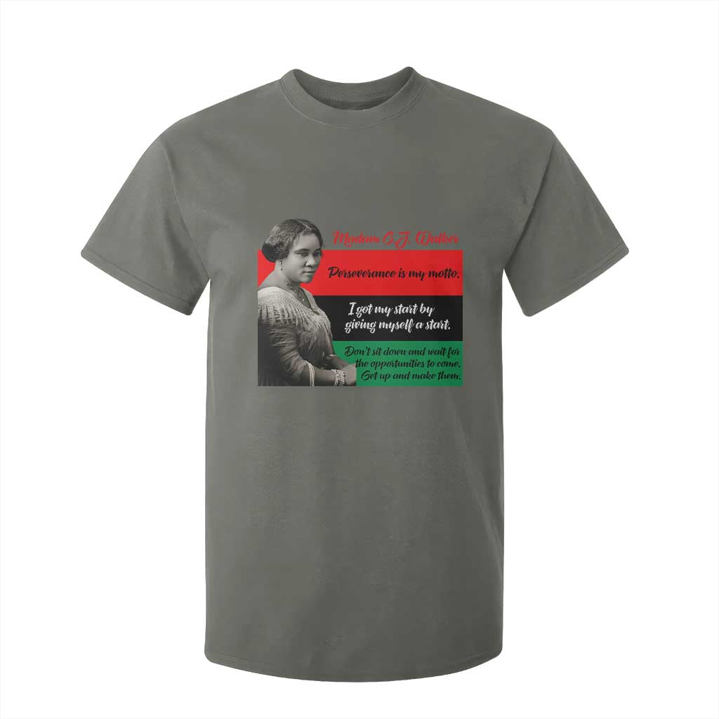 Madam CJ Walker T Shirt For Kid Women Empowerment Inspirational Quote