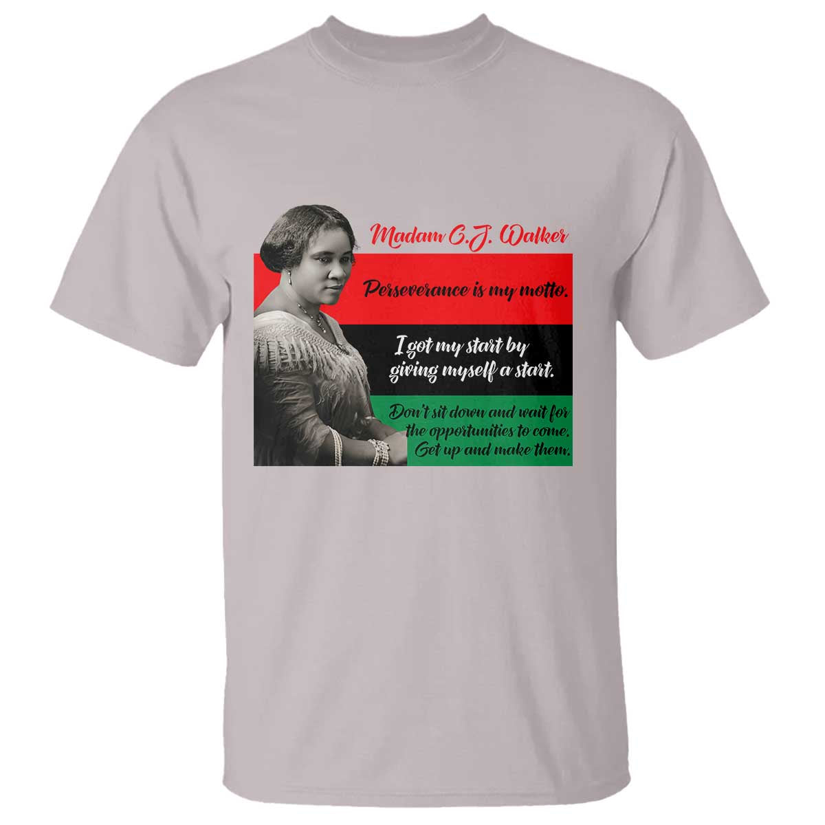 Madam CJ Walker T Shirt Women Empowerment Inspirational Quote
