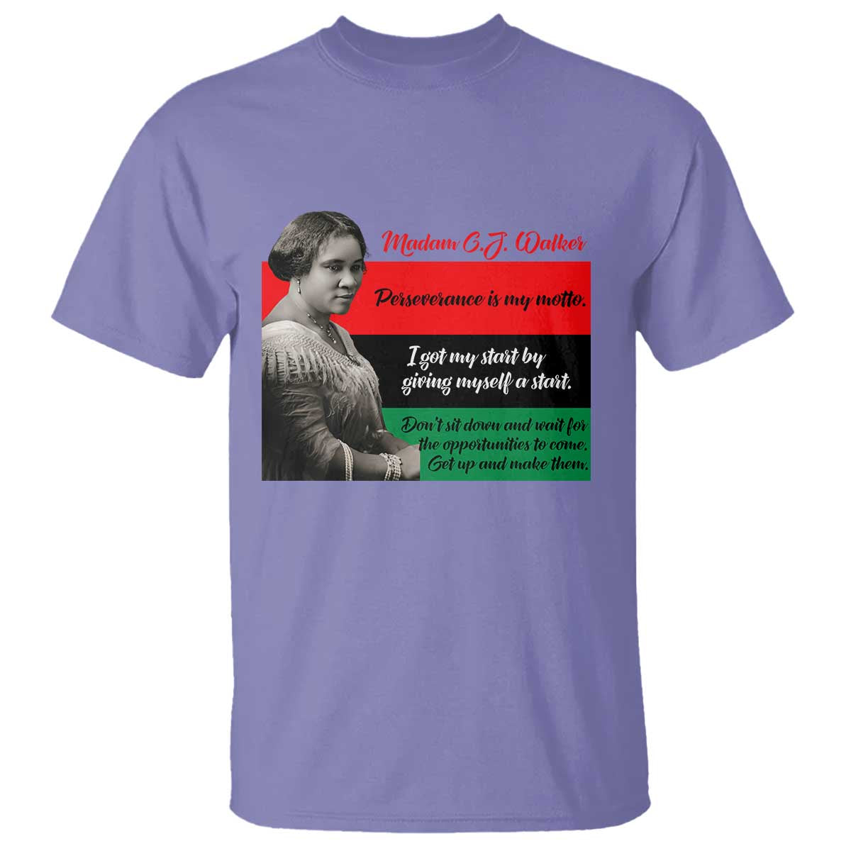 Madam CJ Walker T Shirt Women Empowerment Inspirational Quote