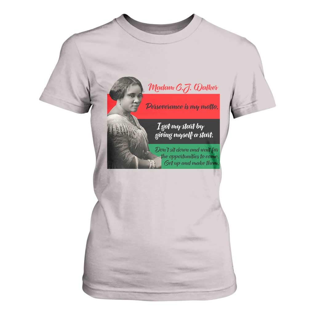 Madam CJ Walker T Shirt For Women Women Empowerment Inspirational Quote