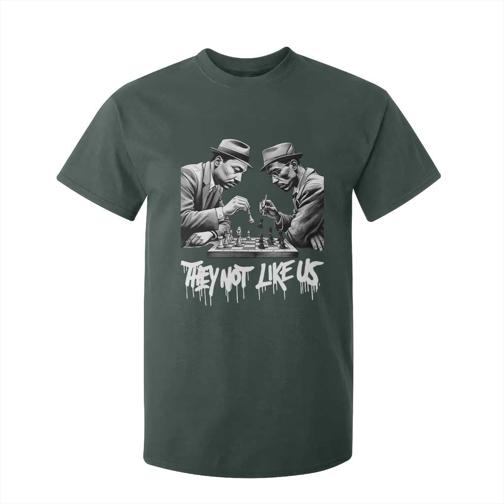 MLK And Malcolm X T Shirt For Kid They Not Like Us African American Heritage Gift - African Pride
