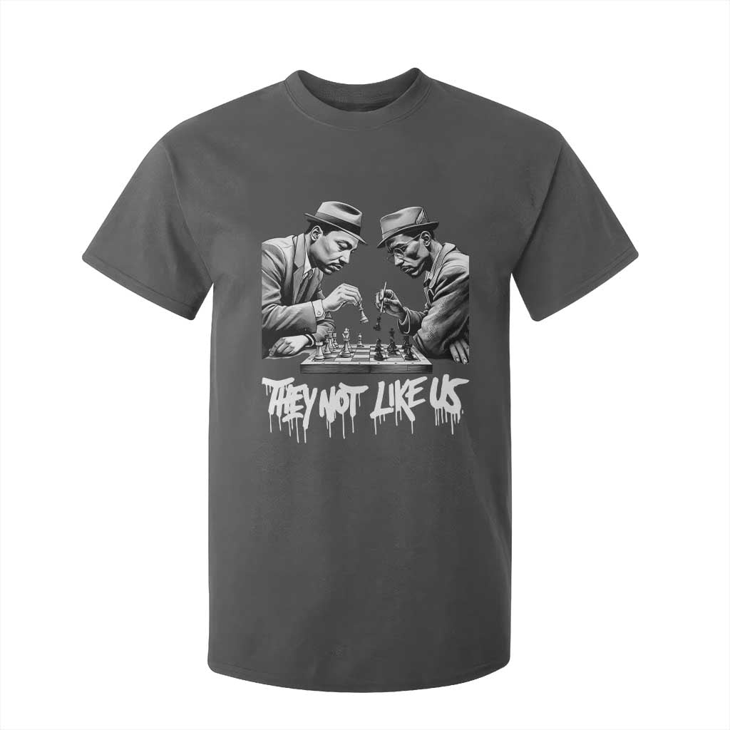 MLK And Malcolm X T Shirt For Kid They Not Like Us African American Heritage Gift - African Pride