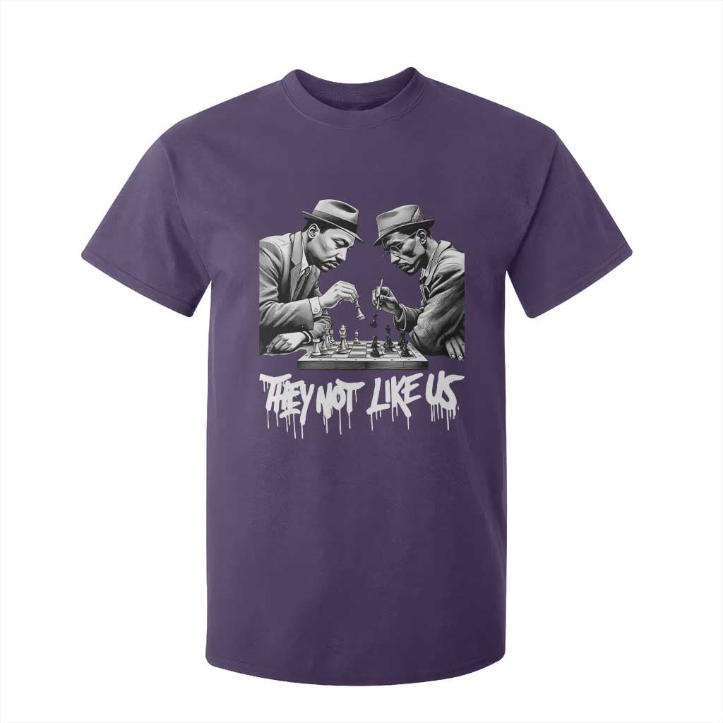MLK And Malcolm X T Shirt For Kid They Not Like Us African American Heritage Gift - African Pride