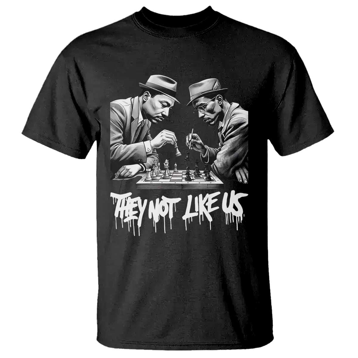 MLK And Malcolm X T Shirt They Not Like Us African American Heritage Gift - African Pride