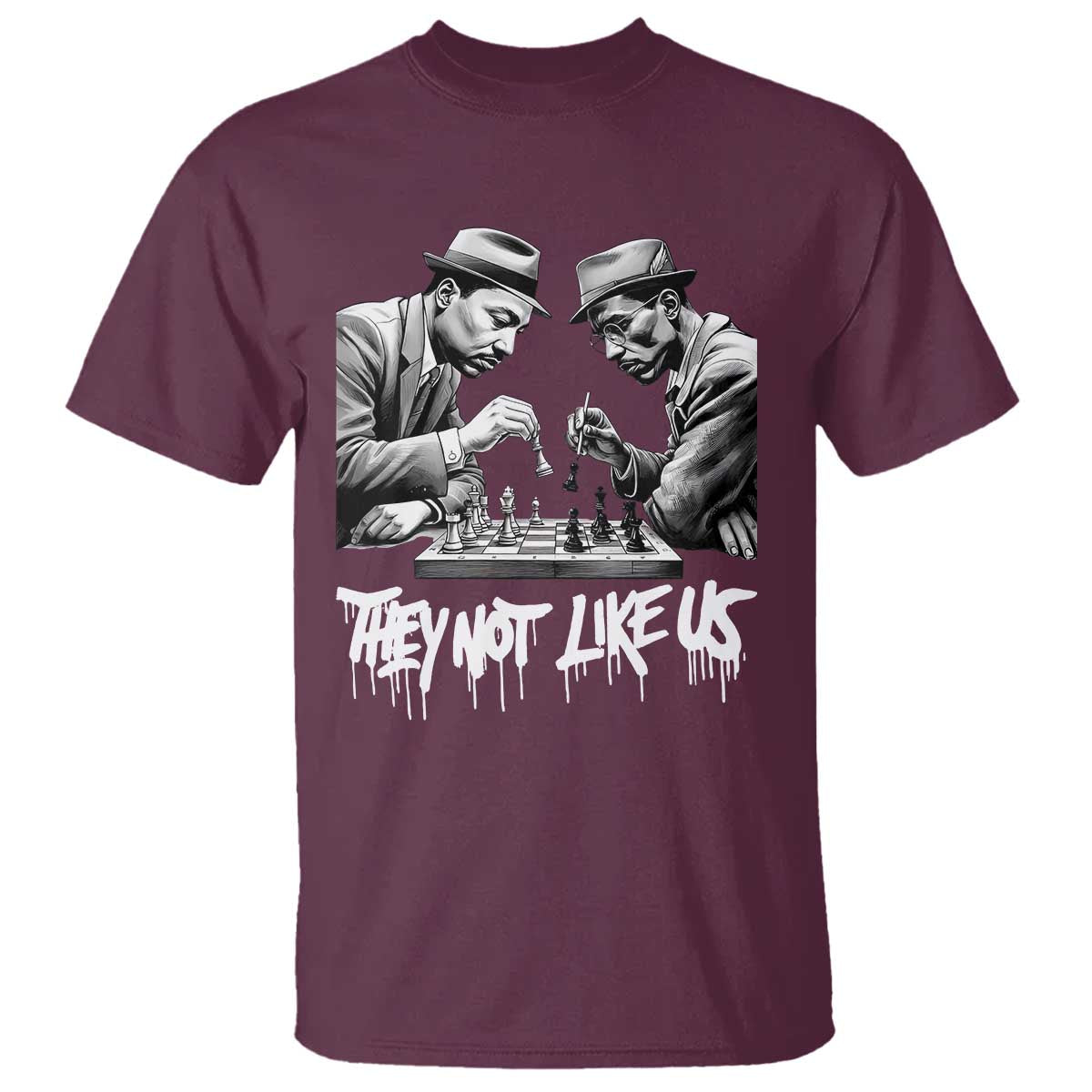 MLK And Malcolm X T Shirt They Not Like Us African American Heritage Gift - African Pride